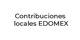 Contribuciones locales EDOMEX